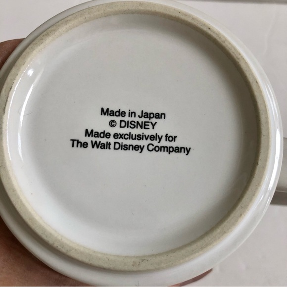 DISNEY FANTASIA DANCING MICKEY MOUSSE COFFEE MUG CUP MOVIE 1940 MADE IN JAPAN - Picture 5 of 5